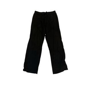 Women S Industry Republic Clothing Black Pants Linen Blend Relaxed Resort Travel